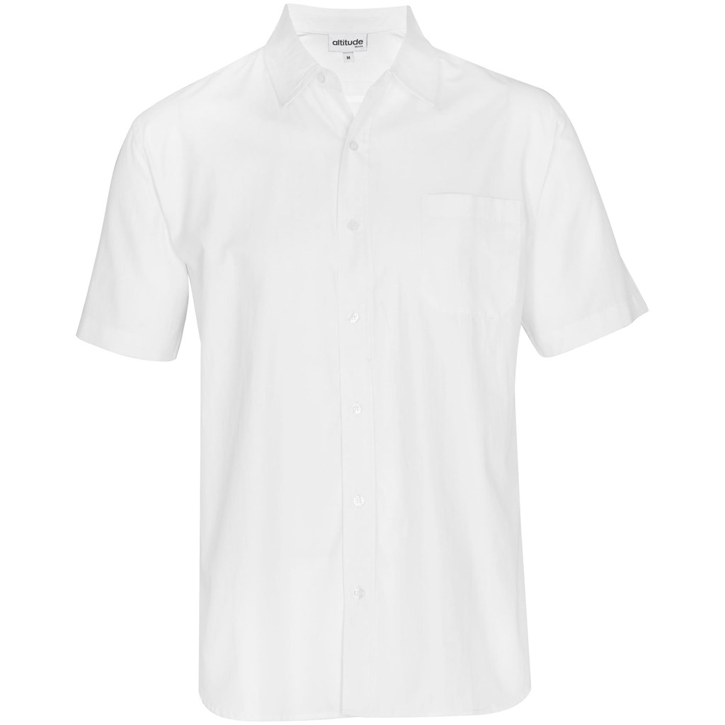Mens Short Sleeve Catalyst Shirt - White