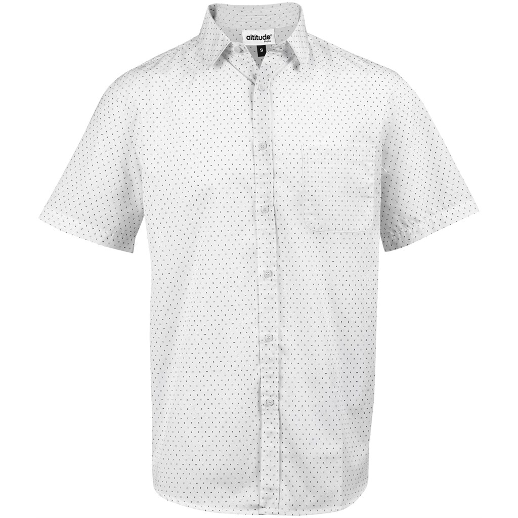 Mens Short Sleeve Duke Shirt - White