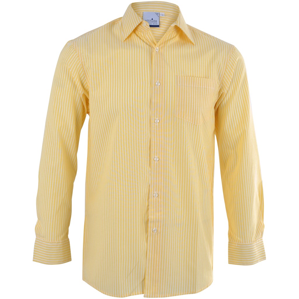 Drew Long Sleeve Shirt – Yellow