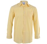 Mens Long Sleeve Drew Shirt - Yellow