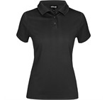 Ladies Distinct Golf Shirt Black