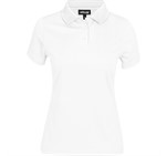 Ladies Distinct Golf Shirt White