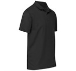 Mens Distinct Golf Shirt Black