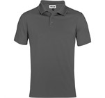 Mens Distinct Golf Shirt Grey