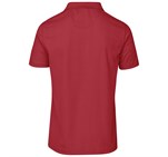 Mens Distinct Golf Shirt Red