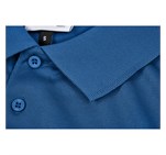 Mens Distinct Golf Shirt Royal Blue