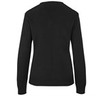 Ladies Heavyweight Ecuador V-Neck Jersey Black