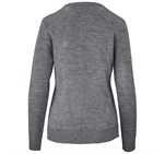 Ladies Heavyweight Ecuador V-Neck Jersey Grey