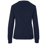 Ladies Heavyweight Ecuador V-Neck Jersey Navy