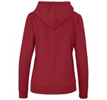 Ladies Essential Hooded Sweater Red