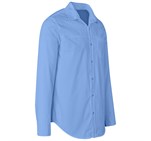 Mens Long Sleeve Empire Shirt Sky Blue