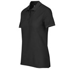 Ladies Exhibit Golf Shirt Black