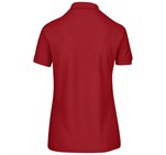 Ladies Exhibit Golf Shirt Red