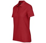 Ladies Exhibit Golf Shirt Red