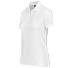 Ladies Exhibit Golf Shirt White