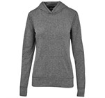 Ladies Fitness Lightweight Hooded Sweater Black