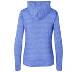 Ladies Fitness Lightweight Hooded Sweater Royal Blue