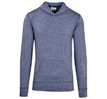 Mens Fitness Lightweight Hooded Sweater Navy