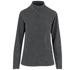 Ladies Oslo Micro Fleece Jacket Charcoal