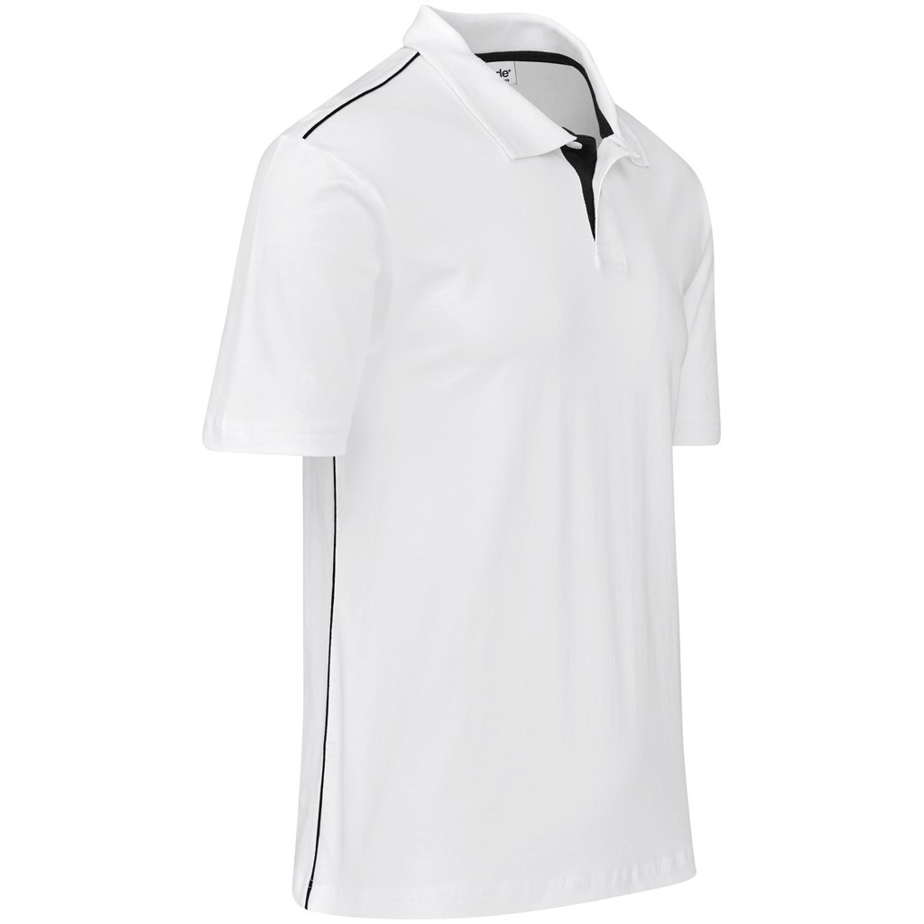 Mens Galway Golf Shirt - White