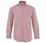 Mens Long Sleeve Lisbon Shirt - Red