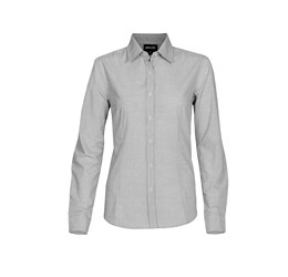 Ladies Long Sleeve Earl Shirt - Grey