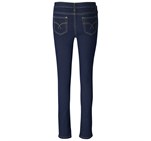 Ladies Fashion Denim Jeans Dark Blue