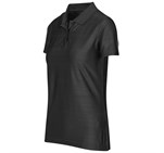 Ladies Milan Golf Shirt Black
