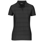Ladies Milan Golf Shirt Black