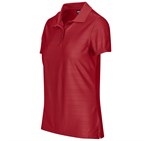 Ladies Milan Golf Shirt Red