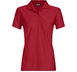 Ladies Milan Golf Shirt Red