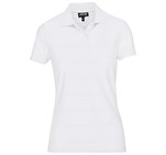 Ladies Milan Golf Shirt White