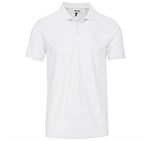 Mens Milan Golf Shirt White