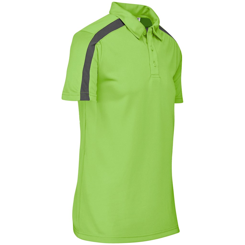 Mens Nautilus Golf Shirt - Lime