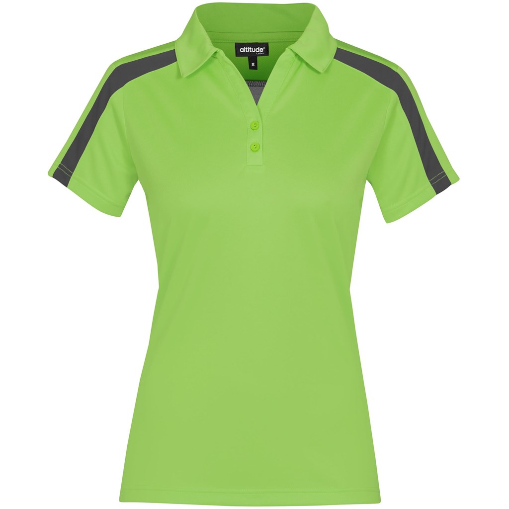Ladies Nautilus Golf Shirt - Lime