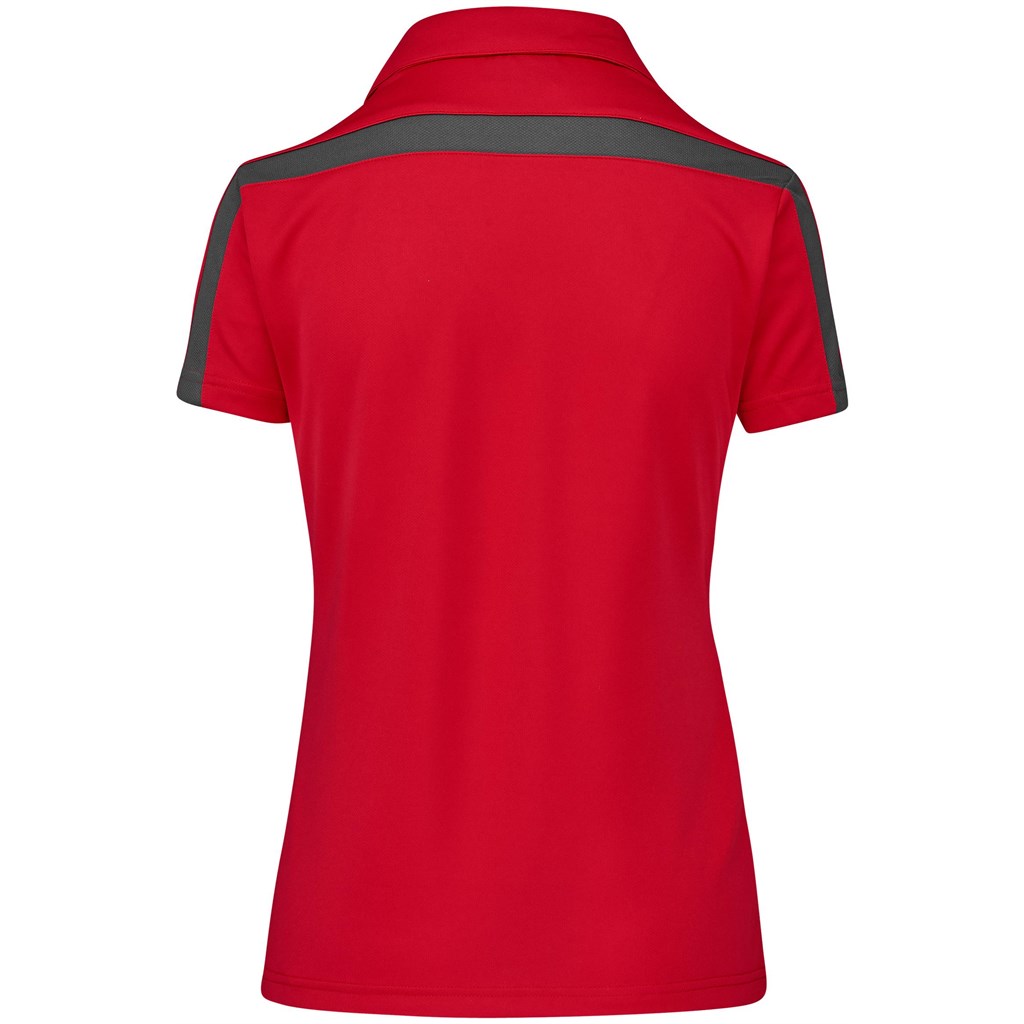 Ladies Nautilus Golf Shirt - Red