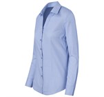 Ladies Long Sleeve Northampton Shirt Sky Blue