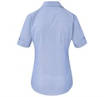 Ladies Short Sleeve Northampton Shirt Sky Blue