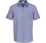 Mens Short Sleeve Northampton Shirt Royal Blue