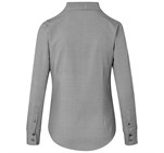 Ladies Long Sleeve Nottingham Shirt Grey