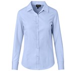 Ladies Long Sleeve Nottingham Shirt Sky Blue