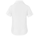 Ladies Short Sleeve Nottingham Shirt White