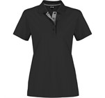 Ladies New York Golf Shirt Black