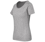 Ladies Oregon Melange T-Shirt Grey