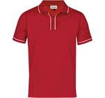 Mens Osaka Golf Shirt Red
