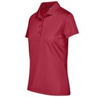 Ladies Pro Golf Shirt Red