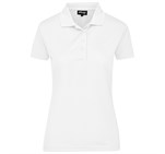 Ladies Pro Golf Shirt White
