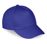 Piccolo Kids 5 Panel Cap - Orange Royal Blue