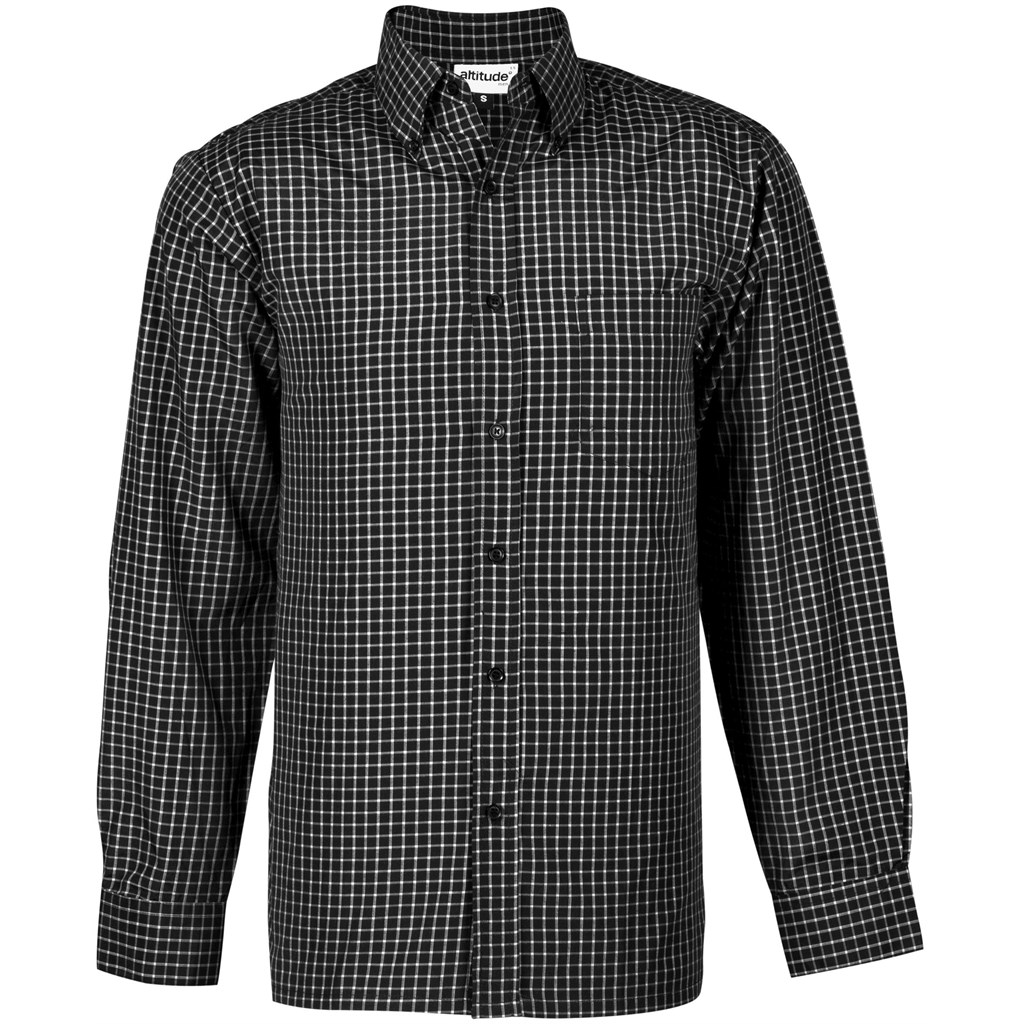 Mens Long Sleeve Prestige Shirt - Black
