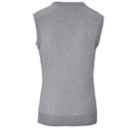 Mens Sleeveless Peru V-Neck Jersey - Grey ALT-PURS-GY-GHBK